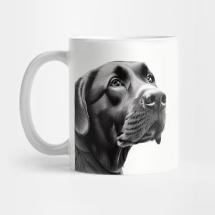 Black Labrador Dog Mug